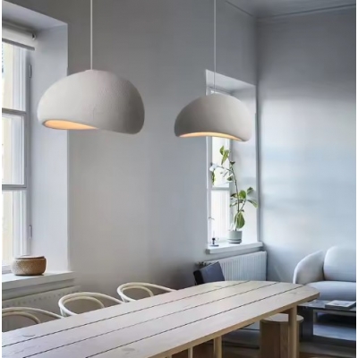 SE21-300-WH PAC PENDANT WHITE RESIN E27  D30CM. 2 YEARS WARRANTY