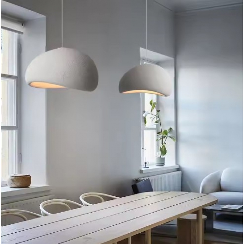 SE21-300-WH PAC PENDANT WHITE RESIN E27  D30CM. 2 YEARS WARRANTY