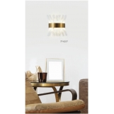 M8018 XENIC GOLD MATT WALL LAMP Γ3