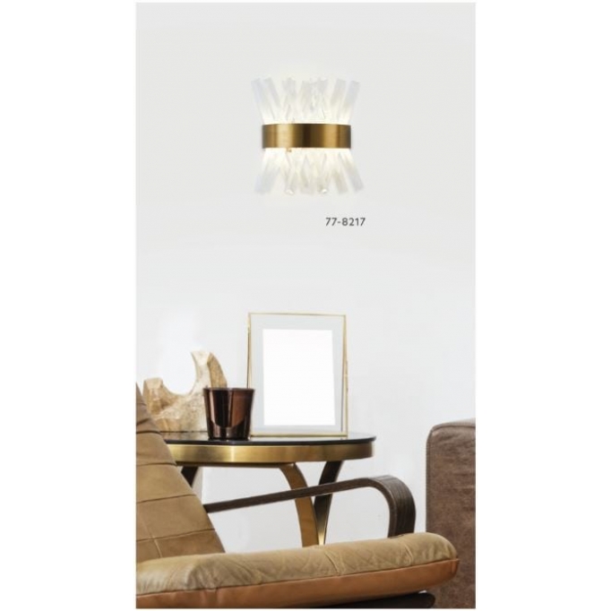 M8018 XENIC GOLD MATT WALL LAMP Γ3