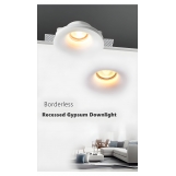 SE-SPG-DL-WH2 YESO SPOT GYPSUM DOWNLIGHT WHITE GU10