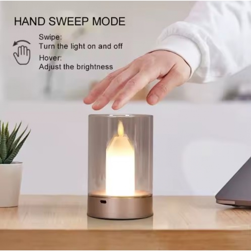 SE LED 13 YURI BLACK TABLE BATTERY LAMP LED RECHARGEABLE 8,5x13cm 3w 3000k CHARGING TIME : 4 ho