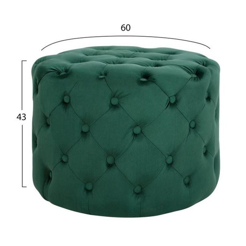 ΣΚΑΜΠΟ KASSIE ΚΥΠΑΡΙΣΣΙ ΒΕΛΟΥΔΟ ΤΥΠΟΥ CHESTERFIELD HM8406.03 Φ60x43Υ εκ. ΣΚΑΜΠΟ KASSIE ΚΥΠΑΡΙΣΣΙ ΒΕΛΟΥΔΟ ΤΥΠΟΥ CHESTERFIELD HM8406.03 Φ60x43Υ εκ.
