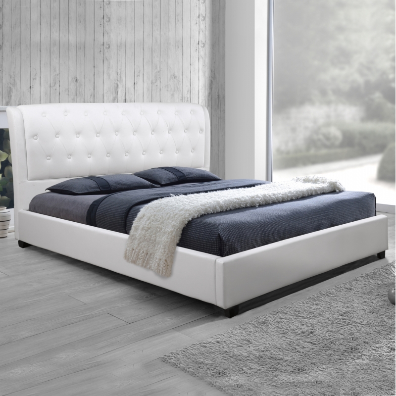ΚΡΕΒΑΤΙ ODALYS 150x200 εκ. ΜΕ PU ΛΕΥΚΟ HM549.01 ΚΡΕΒΑΤΙ ODALYS 150x200 εκ. ΜΕ PU ΛΕΥΚΟ HM549.01