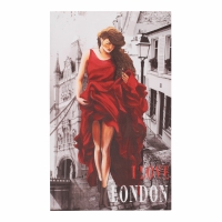 ΠΙΝΑΚΑΣ ΚΑΜΒΑΣ LONDON WOMAN HM7155.05 120X70X2.5 εκ. ΠΙΝΑΚΑΣ ΚΑΜΒΑΣ LONDON WOMAN HM7155.05 120X70X2.5 εκ.