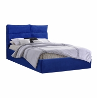 ΚΡΕΒΑΤΙ ROYALTY ΑΠΟ ΒΕΛΟΥΔΟ ΜΠΛΕ ΥΠΕΡΔΙΠΛΟ 160x200 εκ. HM563.08 ΚΡΕΒΑΤΙ ROYALTY ΑΠΟ ΒΕΛΟΥΔΟ ΜΠΛΕ ΥΠΕΡΔΙΠΛΟ 160x200 εκ. HM563.08