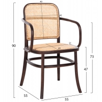 ΠΟΛΥΘΡΟΝΑ VAIANA HM8748 ΞΥΛΟ ΟΞΙΑΣ ΣΕ ΚΑΦΕ-ΠΛΕΞΗ RATTAN ΣΕ ΦΥΣΙΚΟ 55x55x90Yεκ ΠΟΛΥΘΡΟΝΑ VAIANA HM8748 ΞΥΛΟ ΟΞΙΑΣ ΣΕ ΚΑΦΕ-ΠΛΕΞΗ RATTAN ΣΕ ΦΥΣΙΚΟ 55x55x90Yεκ