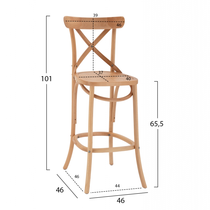 ΣΚΑΜΠΟ ΜΕΣ.ΥΨΟΥΣ GIOLIANA HM8750.01 ΑΠΟ ΟΞΙΑ ΦΥΣΙΚΟ ΜΕ PLYWOOD ΚΑΘΙΣΜΑ 46x46x101Υ εκ. ΣΚΑΜΠΟ ΜΕΣ.ΥΨΟΥΣ GIOLIANA HM8750.01 ΑΠΟ ΟΞΙΑ ΦΥΣΙΚΟ ΜΕ PLYWOOD ΚΑΘΙΣΜΑ 46x46x101Υ εκ.