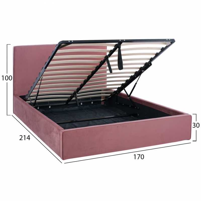 ΚΡΕΒΑΤΙ ALLIE HM584.12 160Χ200 ΜΕ ΑΠΟΘΗΚΕΥΤΙΚΟ ΧΩΡΟ ΣΑΠΙΟ ΜΗΛΟ ΚΡΕΒΑΤΙ ALLIE HM584.12 160Χ200 ΜΕ ΑΠΟΘΗΚΕΥΤΙΚΟ ΧΩΡΟ ΣΑΠΙΟ ΜΗΛΟ