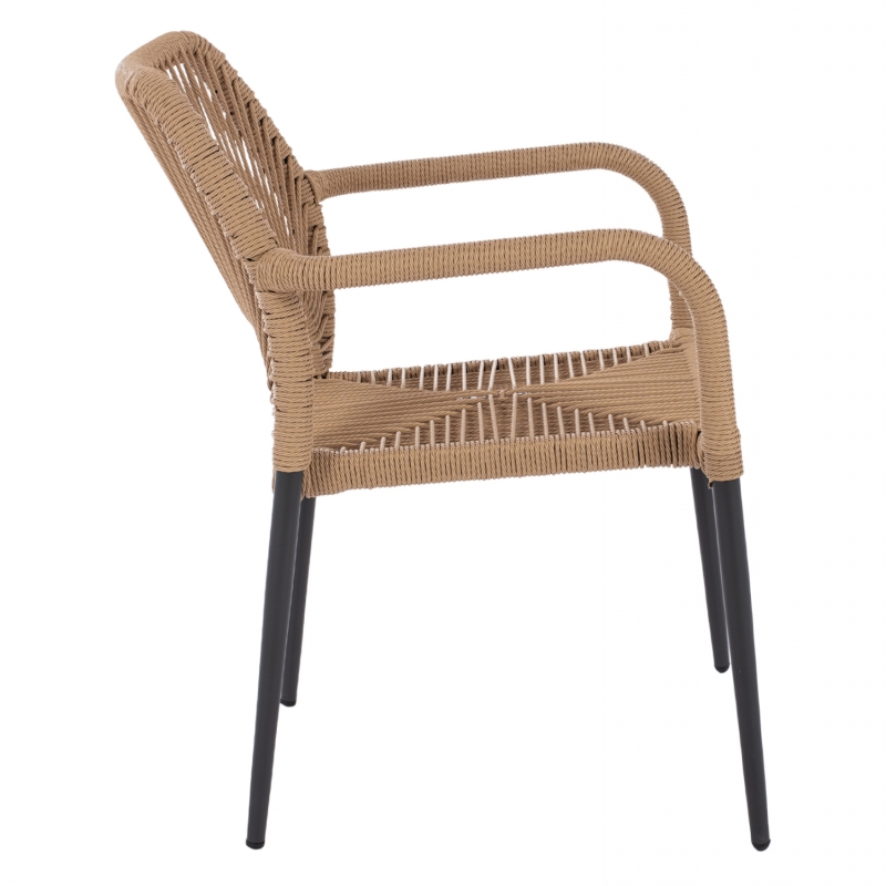 ΠΟΛΥΘΡΟΝΑ ΑΛΟΥΜΙΝΙΟΥ NOJO HM5771.02 ΓΚΡΙ ΜΕ P.E.TWIST RATTAN ΜΠΕΖ 55x63x82Y εκ. ΠΟΛΥΘΡΟΝΑ ΑΛΟΥΜΙΝΙΟΥ NOJO HM5771.02 ΓΚΡΙ ΜΕ P.E.TWIST RATTAN ΜΠΕΖ 55x63x82Y εκ.