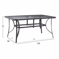 ΣΕΤ ΤΡΑΠΕΖΑΡΙΑ 7ΤΜΧ ΤΡΑΠΕΖΙ BRUNO 150X90 ΜΕ ΠΟΛΥΘΡΟΝΕΣ ENDIKA ΓΚΡΙ HM11475 ΣΕΤ ΤΡΑΠΕΖΑΡΙΑ 7ΤΜΧ ΤΡΑΠΕΖΙ BRUNO 150X90 ΜΕ ΠΟΛΥΘΡΟΝΕΣ ENDIKA ΓΚΡΙ HM11475