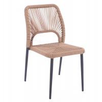 ΚΑΡΕΚΛΑ ΑΛΟΥΜΙΝΙΟΥ ΓΚΡΙ ΜΕ P.E.TWIST RATTAN ΜΠΕΖ HM5770.02 45x63x82Υ εκ. ΚΑΡΕΚΛΑ ΑΛΟΥΜΙΝΙΟΥ ΓΚΡΙ ΜΕ P.E.TWIST RATTAN ΜΠΕΖ HM5770.02 45x63x82Υ εκ.