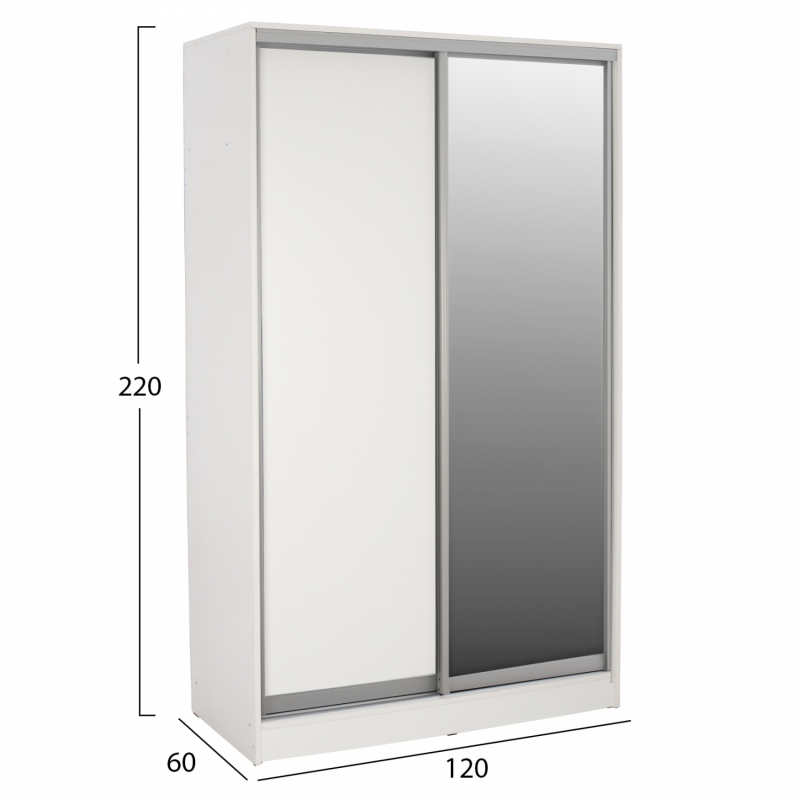 ΝΤΟΥΛΑΠΑ ΣΥΡΟΜΕΝΗ ADLER ΜΕΛΑΜΙΝΗΣ 120x60x220Yεκ. ΔΙΦΥΛΛΗ ΛΕΥΚΗ ΜΕ ΚΑΘΡΕΠΤΗ HM2460.03 ΝΤΟΥΛΑΠΑ ΣΥΡΟΜΕΝΗ ADLER ΜΕΛΑΜΙΝΗΣ 120x60x220Yεκ. ΔΙΦΥΛΛΗ ΛΕΥΚΗ ΜΕ ΚΑΘΡΕΠΤΗ HM2460.03