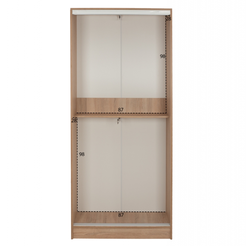 ΝΤΟΥΛΑΠΑ ΣΥΡΟΜΕΝΗ ADLER ΜΕΛΑΜΙΝΗΣ 90x45x210Yεκ. SONAMA OAK 2ΦΥΛΛΗ HM2436.01 ΝΤΟΥΛΑΠΑ ΣΥΡΟΜΕΝΗ ADLER ΜΕΛΑΜΙΝΗΣ 90x45x210Yεκ. SONAMA OAK 2ΦΥΛΛΗ HM2436.01