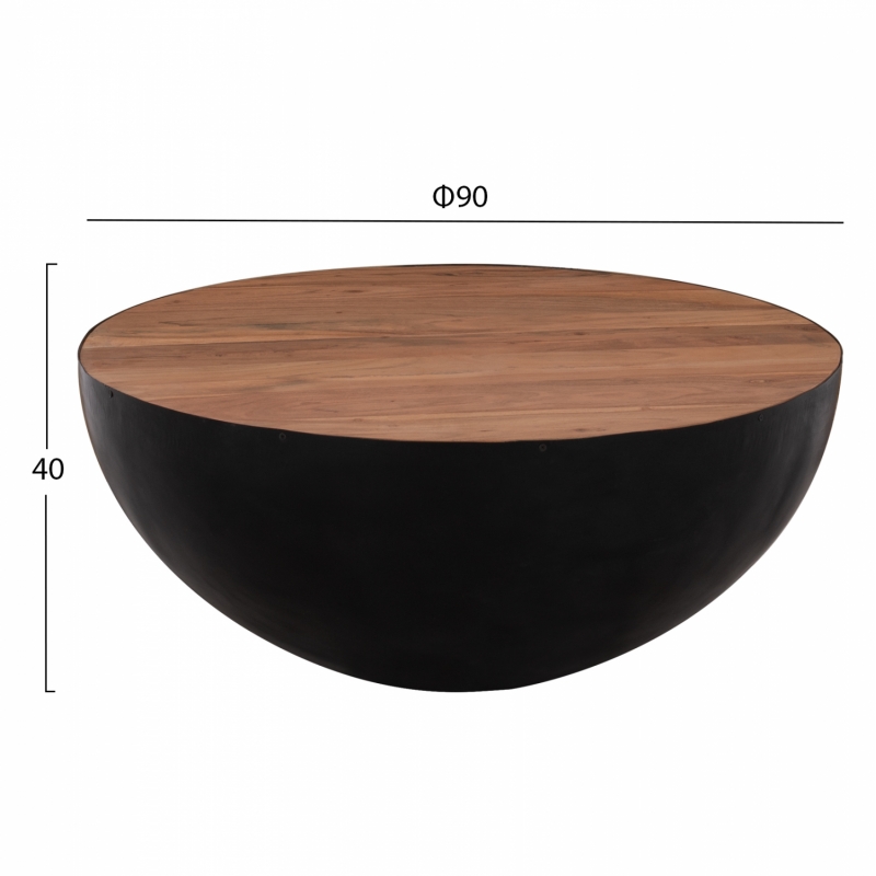 ΔΙΑΚΟΣΜΗΤΙΚΟ ΤΡΑΠΕΖΙ ΣΑΛΟΝΙΟΥ BOWL Φ90X40Yεκ. ΜΑΥΡΟ ΜΕ ΞΥΛΟ ΑΚΑΚΙΑΣ HM8717.01 ΔΙΑΚΟΣΜΗΤΙΚΟ ΤΡΑΠΕΖΙ ΣΑΛΟΝΙΟΥ BOWL Φ90X40Yεκ. ΜΑΥΡΟ ΜΕ ΞΥΛΟ ΑΚΑΚΙΑΣ HM8717.01