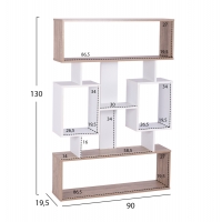 ΒΙΒΛΙΟΘΗΚΗ CHANDLER HM8769.01 90X19.5X130 ΛΕΥΚΗ ΒΙΒΛΙΟΘΗΚΗ CHANDLER HM8769.01 90X19.5X130 ΛΕΥΚΗ