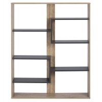 ΒΙΒΛΙΟΘΗΚΗ MARCELINE HM8772.02 100Χ21Χ124,5 ΓΚΡΙ ΒΙΒΛΙΟΘΗΚΗ MARCELINE HM8772.02 100Χ21Χ124,5 ΓΚΡΙ