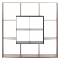 ΒΙΒΛΙΟΘΗΚΗ BRODY HM8771.02 136X22X136 ΓΚΡΙ ΒΙΒΛΙΟΘΗΚΗ BRODY HM8771.02 136X22X136 ΓΚΡΙ