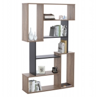 ΒΙΒΛΙΟΘΗΚΗ SHAY HM8768.02 85X22X140 ΓΚΡΙ ΒΙΒΛΙΟΘΗΚΗ SHAY HM8768.02 85X22X140 ΓΚΡΙ
