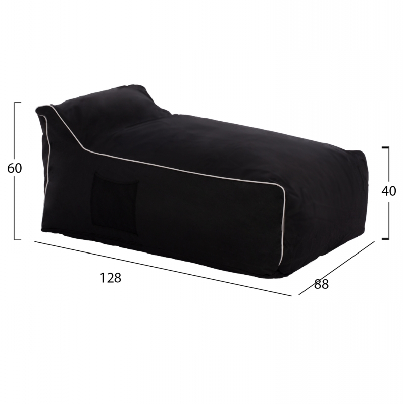 ΠΟΥΦ ZAFER HM5772.12 ΜΕ TEXTILINE ΜΑΥΡΟ ΚΑΙ ΛΕΥΚΟ ΡΕΛΙ 88x128x40-60Υ εκ. ΠΟΥΦ ZAFER HM5772.12 ΜΕ TEXTILINE ΜΑΥΡΟ ΚΑΙ ΛΕΥΚΟ ΡΕΛΙ 88x128x40-60Υ εκ.