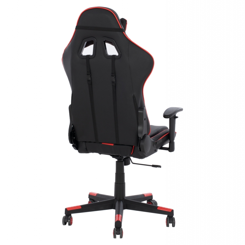 ΚΑΡΕΚΛΑ ΓΡΑΦΕΙΟΥ GAMING DOCKS HM1162.01 ΜΑΥΡΟ ΚΟΚΚΙΝΟ PU 67x70x130 εκ. ΚΑΡΕΚΛΑ ΓΡΑΦΕΙΟΥ GAMING DOCKS HM1162.01 ΜΑΥΡΟ ΚΟΚΚΙΝΟ PU 67x70x130 εκ.