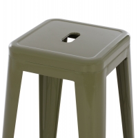 ΣΚΑΜΠΟ BAR ΜΕΤΑΛΛΙΚΟ MELITA ΣΕ DARK OLIVE GREEN HM8642.03 43x43x78 εκ. ΣΚΑΜΠΟ BAR ΜΕΤΑΛΛΙΚΟ MELITA ΣΕ DARK OLIVE GREEN HM8642.03 43x43x78 εκ.
