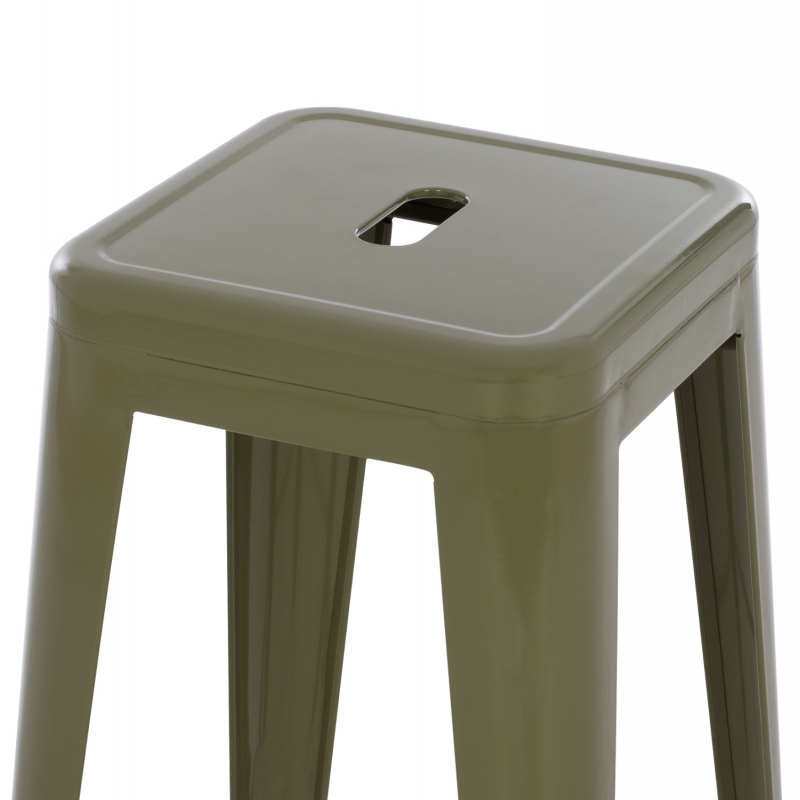 ΣΚΑΜΠΟ BAR ΜΕΤΑΛΛΙΚΟ MELITA ΣΕ DARK OLIVE GREEN HM8642.03 43x43x78 εκ. ΣΚΑΜΠΟ BAR ΜΕΤΑΛΛΙΚΟ MELITA ΣΕ DARK OLIVE GREEN HM8642.03 43x43x78 εκ.