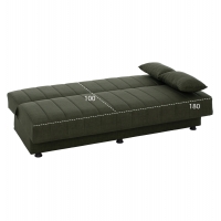ΚΑΝΑΠΕΣ ΚΡΕΒΑΤΙ ANDRI ΤΡΙΘΕΣΙΟΣ DARK OLIVE HM3239.05 180x72x77 εκ. ΚΑΝΑΠΕΣ ΚΡΕΒΑΤΙ ANDRI ΤΡΙΘΕΣΙΟΣ DARK OLIVE HM3239.05 180x72x77 εκ.