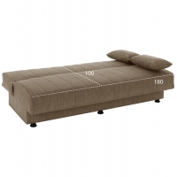 ΚΑΝΑΠΕΣ ΚΡΕΒΑΤΙ ANDRI ΤΡΙΘΕΣΙΟΣ ΚΑΦΕ HM3239.02 180x72x77Υ εκ. ΚΑΝΑΠΕΣ ΚΡΕΒΑΤΙ ANDRI ΤΡΙΘΕΣΙΟΣ ΚΑΦΕ HM3239.02 180x72x77Υ εκ.