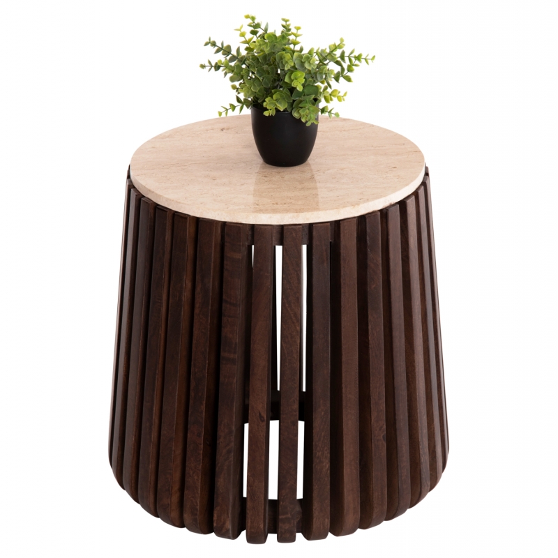 ΒΟΗΘΗΤΙΚΟ ΤΡΑΠΕΖΙ KREST HM9711 ΜΑΣΙΦ ΞΥΛΟ ΑΚΑΚΙΑΣ ΣΕ ΚΑΦΕ-ΤΡΑΒΕΡΤΙΝA Φ50x50Υεκ. ΒΟΗΘΗΤΙΚΟ ΤΡΑΠΕΖΙ KREST HM9711 ΜΑΣΙΦ ΞΥΛΟ ΑΚΑΚΙΑΣ ΣΕ ΚΑΦΕ-ΤΡΑΒΕΡΤΙΝA Φ50x50Υεκ.