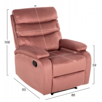 ΠΟΛΥΘΡΟΝΑ RELAX YASUMU HM9783.02 ΣΑΠΙΟ ΜΗΛΟ ΒΕΛΟΥΔΟ 80x93x100Υεκ. ΠΟΛΥΘΡΟΝΑ RELAX YASUMU HM9783.02 ΣΑΠΙΟ ΜΗΛΟ ΒΕΛΟΥΔΟ 80x93x100Υεκ.