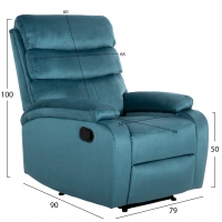 ΠΟΛΥΘΡΟΝΑ RELAX YASUMU HM9783.06 ΠΕΤΡΟΛ ΒΕΛΟΥΔΟ 80x93x100Υεκ. ΠΟΛΥΘΡΟΝΑ RELAX YASUMU HM9783.06 ΠΕΤΡΟΛ ΒΕΛΟΥΔΟ 80x93x100Υεκ.