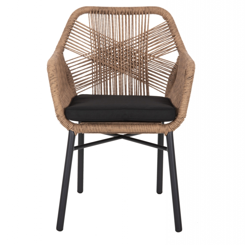 ΠΟΛΥΘΡΟΝΑ TOPIN HM6048.02 ΑΛΟΥΜΙΝΙΟ ΜΑΥΡΟ-P.E. RATTAN ΜΠΕΖ-ΜΑΞΙΛΑΡΙ ΜΑΥΡΟ 57x65x84Υ εκ ΠΟΛΥΘΡΟΝΑ TOPIN HM6048.02 ΑΛΟΥΜΙΝΙΟ ΜΑΥΡΟ-P.E. RATTAN ΜΠΕΖ-ΜΑΞΙΛΑΡΙ ΜΑΥΡΟ 57x65x84Υ εκ