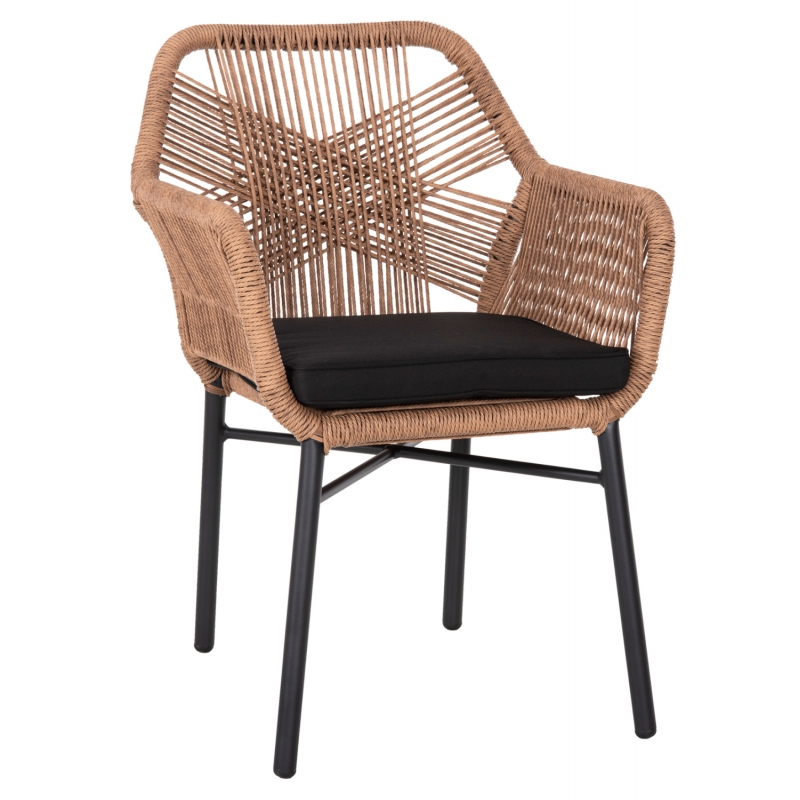 ΠΟΛΥΘΡΟΝΑ TOPIN HM6048.02 ΑΛΟΥΜΙΝΙΟ ΜΑΥΡΟ-P.E. RATTAN ΜΠΕΖ-ΜΑΞΙΛΑΡΙ ΜΑΥΡΟ 57x65x84Υ εκ ΠΟΛΥΘΡΟΝΑ TOPIN HM6048.02 ΑΛΟΥΜΙΝΙΟ ΜΑΥΡΟ-P.E. RATTAN ΜΠΕΖ-ΜΑΞΙΛΑΡΙ ΜΑΥΡΟ 57x65x84Υ εκ