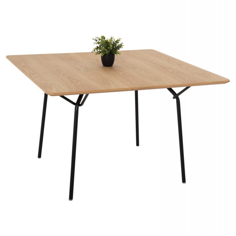 ΤΡΑΠΕΖΙ ΤΡΑΠΕΖΑΡΙΑΣ TRENK HM9614.01 MDF ΜΕ ΚΑΠΛΑΜΑ ΔΡΥΟΣ ΦΥΣΙΚΟ-ΜΑΥΡΟ ΜΕΤΑΛΛΟ 120x120x75Υεκ. ΤΡΑΠΕΖΙ ΤΡΑΠΕΖΑΡΙΑΣ TRENK HM9614.01 MDF ΜΕ ΚΑΠΛΑΜΑ ΔΡΥΟΣ ΦΥΣΙΚΟ-ΜΑΥΡΟ ΜΕΤΑΛΛΟ 120x120x75Υεκ.
