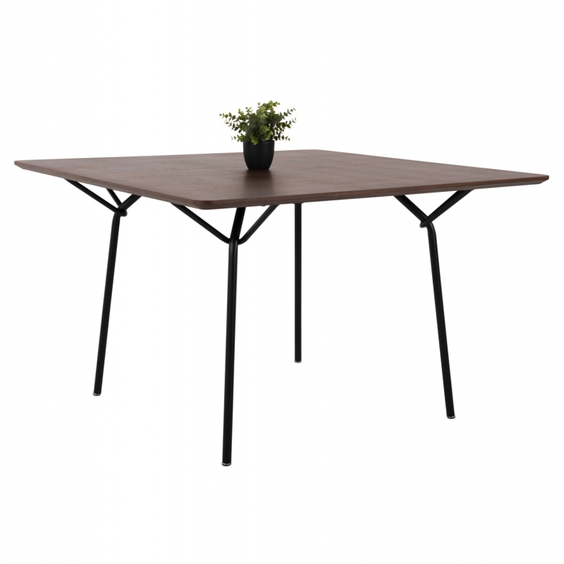 ΤΡΑΠΕΖΙ ΤΡΑΠΕΖΑΡΙΑΣ TRENK HM9614.02 MDF ΜΕ ΚΑΠΛΑΜΑ ΔΡΥΟΣ ΚΑΡΥΔΙ-ΜΑΥΡΟ ΜΕΤΑΛΛΟ 120x120x75Υεκ. ΤΡΑΠΕΖΙ ΤΡΑΠΕΖΑΡΙΑΣ TRENK HM9614.02 MDF ΜΕ ΚΑΠΛΑΜΑ ΔΡΥΟΣ ΚΑΡΥΔΙ-ΜΑΥΡΟ ΜΕΤΑΛΛΟ 120x120x75Υεκ.