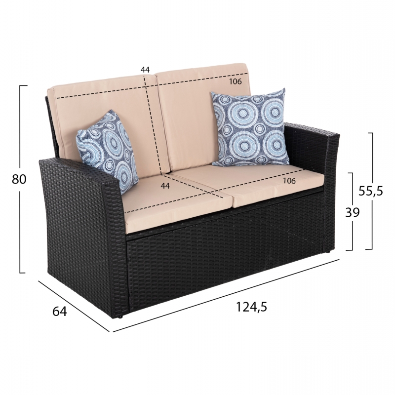 ΣΑΛΟΝΙ ΕΞ.ΧΩΡΟΥ 4ΤΜΧ THORE HM5978 ΣΥΝΘ. RATTAN ΜΑΥΡΟ-ΜΠΕΖ ΜΑΞΙΛΑΡΙΑ ΣΑΛΟΝΙ ΕΞ.ΧΩΡΟΥ 4ΤΜΧ THORE HM5978 ΣΥΝΘ. RATTAN ΜΑΥΡΟ-ΜΠΕΖ ΜΑΞΙΛΑΡΙΑ