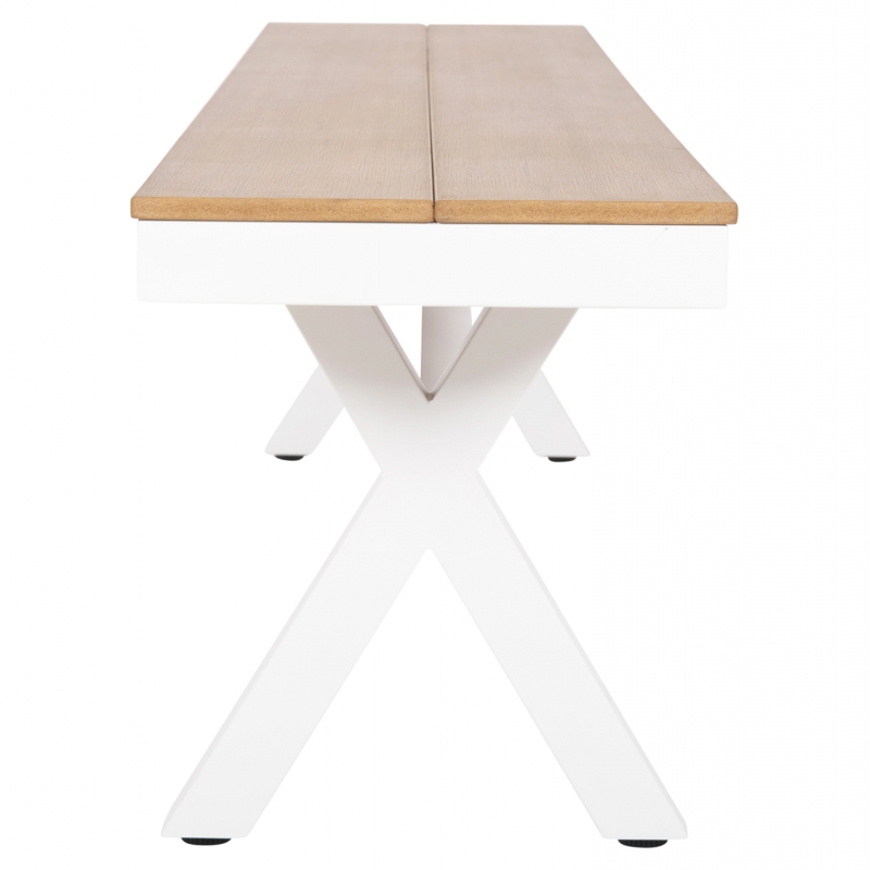 ΠΑΓΚΑΚΙ ΑΛΟΥΜΙΝΙΟΥ TAWNEE HM6040.02 ΛΕΥΚΟ-POLYWOOD ΚΑΘΙΣΜΑ ΦΥΣΙΚΟ 220x36x44,5Υεκ. ΠΑΓΚΑΚΙ ΑΛΟΥΜΙΝΙΟΥ TAWNEE HM6040.02 ΛΕΥΚΟ-POLYWOOD ΚΑΘΙΣΜΑ ΦΥΣΙΚΟ 220x36x44,5Υεκ.