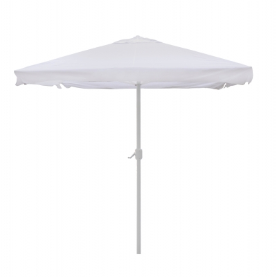 ΟΜΠΡΕΛΑ 3x3x2,65 μ. RAMSEY ΤΕΤΡΑΓΩΝΗ ΑΛΟΥΜΙΝΙΟΥ ΕΚΡΟΥ ΜΕ ΜΑΝΙΒΕΛΑ HM6004