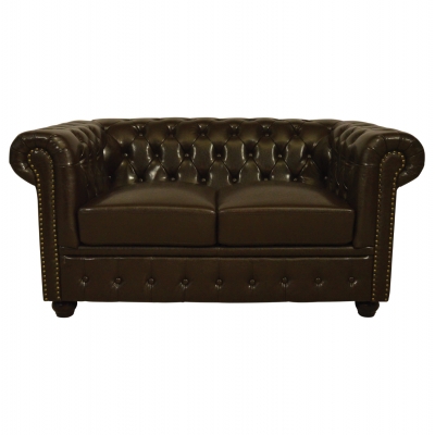 ΚΑΝΑΠΕΣ 2ΘΕΣΙΟΣ T.CHESTERFIELD HM3010.01 ΤΕΧΝΟΔΕΡΜΑ ΣΚΟΥΡΟ ΚΑΦΕ 155x90x73 εκ. ΚΑΝΑΠΕΣ 2ΘΕΣΙΟΣ T.CHESTERFIELD HM3010.01 ΤΕΧΝΟΔΕΡΜΑ ΣΚΟΥΡΟ ΚΑΦΕ 155x90x73 εκ.