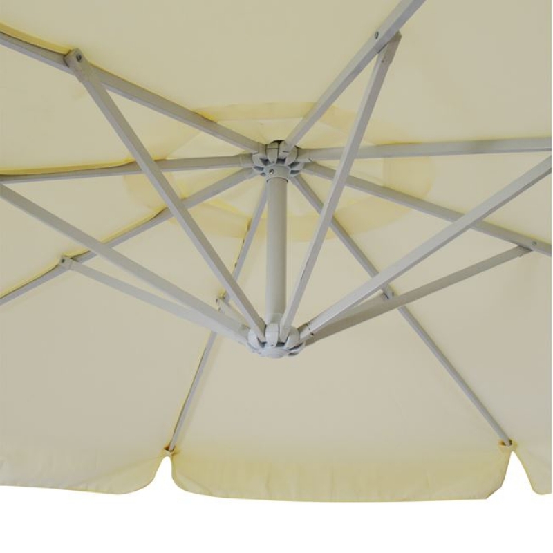 ΟΜΠΡΕΛΑ ΚΡΕΜΑΣΤΗ NOBLE Φ300x237cm. ΣΤΡΟΓΓΥΛΗ ΣΕ ΒΑΣΗ ΜΕ 4 ΠΟΔΙΑ HM6008 ΟΜΠΡΕΛΑ ΚΡΕΜΑΣΤΗ NOBLE Φ300x237cm. ΣΤΡΟΓΓΥΛΗ ΣΕ ΒΑΣΗ ΜΕ 4 ΠΟΔΙΑ HM6008
