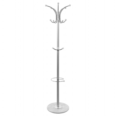 ΚΑΛΟΓΕΡΟΣ ΜΕΤΑΛΛΙΚΟΣ SHIA HM0038.40 ΠΕΡΙΣΤΡΕΦΟΜΕΝΟΣ ΑΣΗΜΙ ΜΕ ΜΑΡΜΑΡΟ Φ.37x170 εκ.