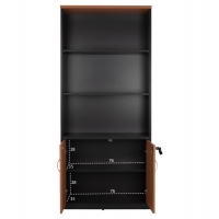 ΒΙΒΛΙΟΘΗΚΗ ΓΡΑΦΕΙΟΥ ΕΠΑΓΓΕΛΜΑΤΙΚΗ ABELINA 80Χ39Χ179Υεκ.HM2014.01 ΣΕ ΧΡΩΜΑ ΟΞΙΑ ΜΕ 2 ΠΟΡΤΕΣ