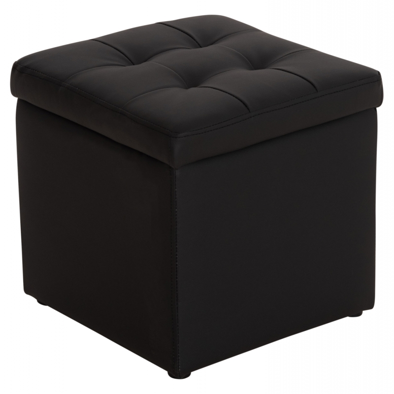 ΣΚΑΜΠΩ ΜΕ ΑΠΟΘΗΚΕΥΤΙΚΟ ΧΩΡΟ PU ΜΑΥΡΟ CUBE HM224.01 38x38x36.5Υεκ. ΣΚΑΜΠΩ ΜΕ ΑΠΟΘΗΚΕΥΤΙΚΟ ΧΩΡΟ PU ΜΑΥΡΟ CUBE HM224.01 38x38x36.5Υεκ.