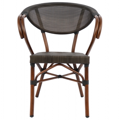 ΠΟΛΥΘΡΟΝΑ ΑΛΟΥΜΙΝΙΟΥ CLAY BAMBOO LOOK ΚΑΦΕ ΜΕ TEXTLINE HM5025 60,5x59x81 cm ΠΟΛΥΘΡΟΝΑ ΑΛΟΥΜΙΝΙΟΥ CLAY BAMBOO LOOK ΚΑΦΕ ΜΕ TEXTLINE HM5025 60,5x59x81 cm