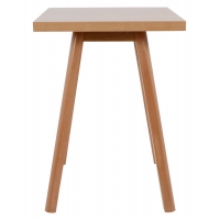 ΤΡΑΠΕΖΙ VEGAS HM10428.03 MDF ΣΕ ΦΥΣΙΚΟ-ΠΟΔΙΑ ΟΞΙΑΣ ΣΕ ΦΥΣΙΚΟ 55Χ55Χ78Υεκ