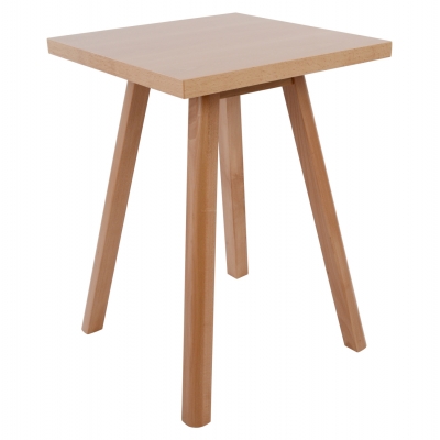 ΤΡΑΠΕΖΙ VEGAS HM10428.03 MDF ΣΕ ΦΥΣΙΚΟ-ΠΟΔΙΑ ΟΞΙΑΣ ΣΕ ΦΥΣΙΚΟ 55Χ55Χ78Υεκ