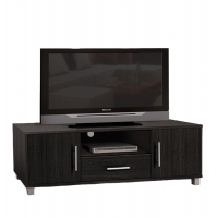 ΕΠΙΠΛΟ ΤΗΛΕΟΡΑΣΗΣ MACIE ΜΕΛΑΜΙΝΗΣ HM2203.01 ZEBRANO 120x40x39Y εκ.
