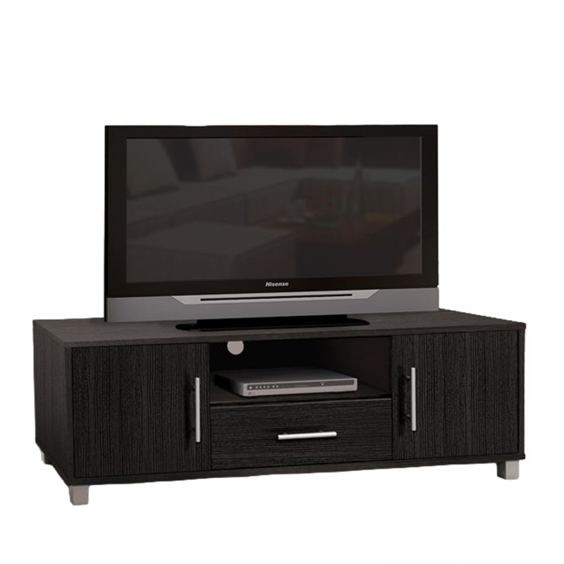 ΕΠΙΠΛΟ ΤΗΛΕΟΡΑΣΗΣ MACIE ΜΕΛΑΜΙΝΗΣ HM2203.01 ZEBRANO 120x40x39Y εκ.