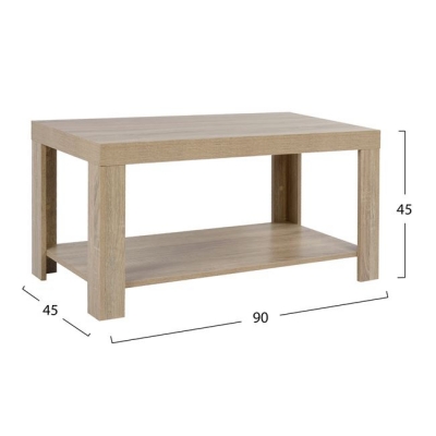 ΤΡΑΠΕΖΙ ΣΑΛΟΝΙΟΥ ΜΕΛΑΜΙΝΗΣ ALAYNA HM2207.02 SONAMA 90X45X45 εκ. ΤΡΑΠΕΖΙ ΣΑΛΟΝΙΟΥ ΜΕΛΑΜΙΝΗΣ ALAYNA HM2207.02 SONAMA 90X45X45 εκ.